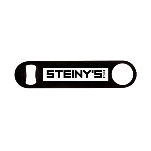 Black Steiny's Pub bottle opener